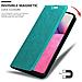 Custodia Compatibile Con Samsung Galaxy A33 5g In Turchese Petrolio - Coperchio Protettiva Con Chiusura Magnetica, Funzione Stand E Tasca Per Le Carte - Foto miniatura 6