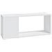 Mobile Porta TV Bianco 80x24x32 cm in Legno Multistrato - Foto miniatura 1