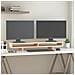 Supporto Per Monitor 100x27x14 Cm In Legno Massello Di Pino - Foto miniatura 1