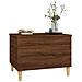 Tavolino Salotto Rovere Marrone 60x44,5x45 Cm Legno Multistrato - Foto miniatura 2