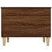 Tavolino Salotto Rovere Marrone 60x44,5x45 Cm Legno Multistrato - Foto miniatura 7