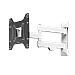 00118084 Supporto Tv A Parete 121,9 Cm (48"") Nero, Bianco - Foto miniatura 1
