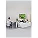 00118084 Supporto Tv A Parete 121,9 Cm (48"") Nero, Bianco - Foto miniatura 5