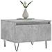 Tavolini Salotto 2pz Grigio Cemento 50x46x35 Legno Multistrato - Foto miniatura 3