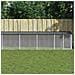 Gabbia Polli Con Tetto Antracite 1003x98x90 Cm Acciaio Zincato - Foto miniatura 1