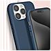 Cover Semirigida Per Iphone 15 Pro Max Cordino Nylon Intrecciato Serie Corda Blu - Foto miniatura 5