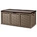 Baule Cassapanca Xxl In Resina Wicker Da Esterno Giardino Con Maniglie Laterali E Coperchio Lucchettabile 157x75x63 Cm Big-box - Foto miniatura 1