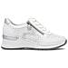 Leisure Trainers White Sneakers Pelle Scarpe Donna Bianco Eu 40, N4340-80 - Foto miniatura 2