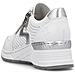 Leisure Trainers White Sneakers Pelle Scarpe Donna Bianco Eu 40, N4340-80 - Foto miniatura 3