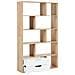 Libreria Wadena 185 Cm Marrone /bianco - Foto miniatura 5