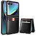 Custodia Compatibile Con Motorola Razr 50 Ultra, Pelle Pc+pu Nera, Ultra Sottile, Resistente A Graffi E Acqua Modello 3 - Foto miniatura 1
