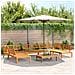 Set Divano Pallet Da Giardino 6 Pz In Legno Massello Di Acacia - Foto miniatura 1