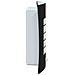 Lampada da parete esterna con sensore 2 pz in acciaio inox nero IP44 - Foto miniatura 5
