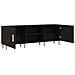 Supporto TV - Rovere Nero, 150x30x50 cm, Realizzato in Legno Ingegnerizzato - Foto miniatura 5
