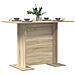 Tavolo da pranzo  in rovere Sonoma 110x60x75 cm in legno ingegnerizzato - Foto miniatura 3
