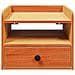 Comodino con cassetto 2 pcs Cera marrone 38 x 36 x 29.5 cm - Foto miniatura 7