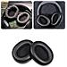 Cuscinetti Auricolari Di Ricambio In Pelle Proteica Compatibili Con Cuffie Edifier W800bt Free - Set Di 2 Black - Foto miniatura 4