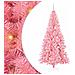 Albero di Natale con 300 LED con supporto Rosa 210 cm PVC - Foto miniatura 1