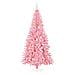Albero di Natale con 300 LED con supporto Rosa 210 cm PVC - Foto miniatura 3