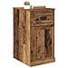 Mobile laterale Legno vecchio 40 x 50 x 75 cm Legno multistrato - Foto miniatura 3