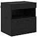 Mobiletti TV da Parete 2 pcs Rovere Nero 40 x 30 x 40 cm - Foto miniatura 1