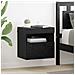 Mobiletti TV da Parete 2 pcs Rovere Nero 40 x 30 x 40 cm - Foto miniatura 2