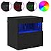 Mobiletti TV da Parete 2 pcs Rovere Nero 40 x 30 x 40 cm - Foto miniatura 4
