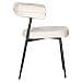 Set Di 2 Sedie In Tessuto Beige Thea - Foto miniatura 3