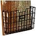 Scaffale In Legno E Metallo Marrone 33x10x90h - Foto miniatura 7