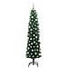 Albero di Natale artificiale con 300 LED Verde 210 cm - Foto miniatura 4