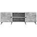 Mobile TV Grigio Cemento 150 x 31 x 50 cm Legno ingegnerizzato - Foto miniatura 4