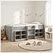 Struttura Letto Loft con Mobile 3 pz Sonoma grigio - Foto miniatura 2