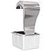 Cascata da Giardino Acciaio Inox 304 54,5 x 34 x 83 cm Argento - Foto miniatura 6
