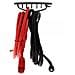 cable organizer colore nero 8,5cm confezione da 10pz - Foto miniatura 4