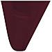 Set 4 Pz Fodera Elastica Per Sedie Rosso Bordeaux - Foto miniatura 8