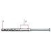 Tassello Nylon Con Vite 'sxrl-wz Ls' - 'sxr 6x 60wz Ls' Ø 6 X 60 - Foto miniatura 4