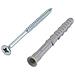 Tassello Nylon Con Vite 'sxrl-wz Ls' - 'sxr 6x 60wz Ls' Ø 6 X 60 - Foto miniatura 3
