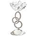 Candelabro Argento 7,5x7,5 17 Cm Oviedo - Foto miniatura 1