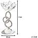 Candelabro Argento 7,5x7,5 17 Cm Oviedo - Foto miniatura 4