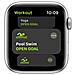Watch SE 44mm Impermeabile 5ATM GPS + Cellular WiFi / Bluetooth con Cassa in alluminio Grigio siderale e Cinturino Sport Loop Blu - Foto miniatura 2