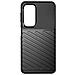 Cover Per Samsung Galaxy A52 Resistente Nera Bordi Fotocamera E Schermo Rialzati - Foto miniatura 1