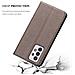 Custodia Compatibile Con Samsung Galaxy A33 5g In Bruno Caffè - Coperchio Protettiva Con Chiusura Magnetica, Funzione Stand E Tasca Per Le Carte - Foto miniatura 7