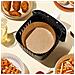 Carta Usa E Getta Air Fryer Per Friggitrici 50 Pz Marrone - Foto miniatura 3