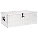 Contenitore Portaoggetti Argento 90x47x33,5 Cm In Alluminio - Foto miniatura 1