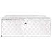 Contenitore Portaoggetti Argento 90x47x33,5 Cm In Alluminio - Foto miniatura 2