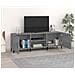 Mobile Porta Tv Grigio Sonoma 150x30x50 Cm In Legno Multistrato - Foto miniatura 3