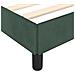 Giroletto senza Materasso Verde Scuro 80x200 cm in Velluto - Foto miniatura 7