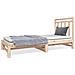 Dormeuse Estraibile 2x (90x190) Cm Legno Massello Di Pino - Foto miniatura 2