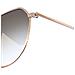 Vb221s Occhiali Da Sole Stile Pilota In Metallo Per Donna - Foto miniatura 2