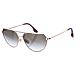 Vb221s Occhiali Da Sole Stile Pilota In Metallo Per Donna - Foto miniatura 3